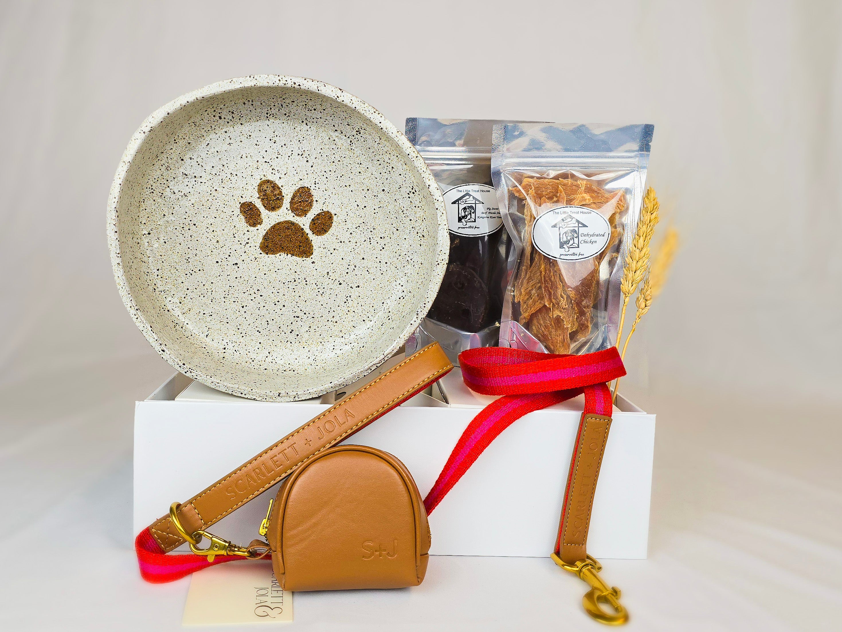 Luxury Dog Gift Box - Hot Pink