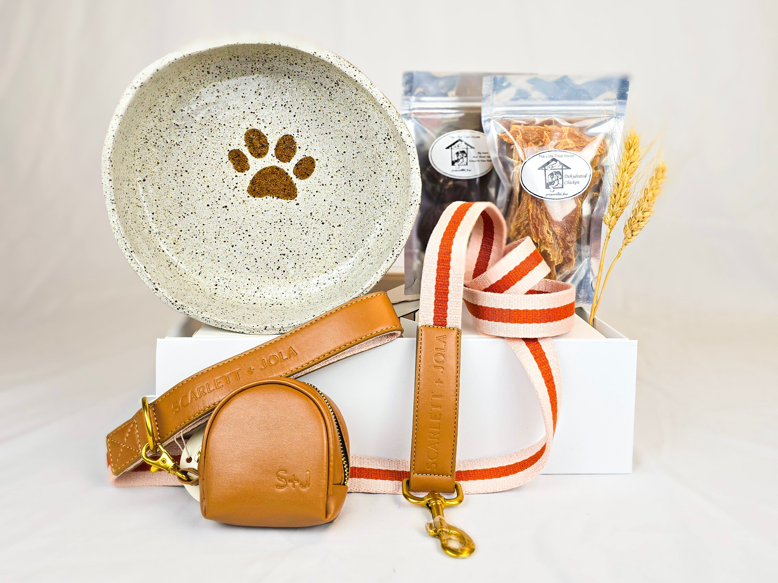 Luxury Dog Gift Box - Light Pink